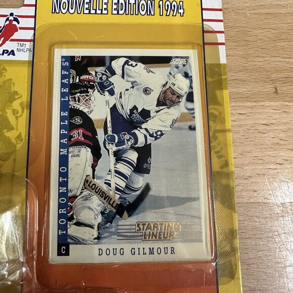 Kenner Doug Gilmour Toronto Maple Leafs NHL Starting Lineup 1994 Figure Canada - Picture 4 of 4